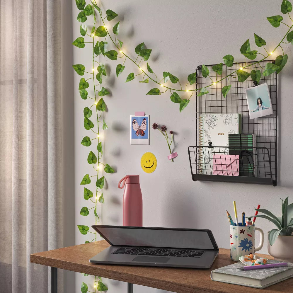 Faux Foliage LED Vine String Lights for Indoor Decor