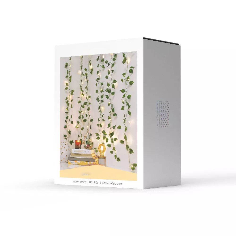 LED Vine Curtain String Lights With Remote Control