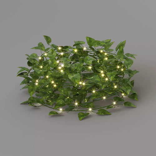 Faux Foliage LED Vine String Lights for Indoor Decor